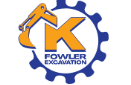 K. Fowler Excavation Logo - Madoc, Ontario